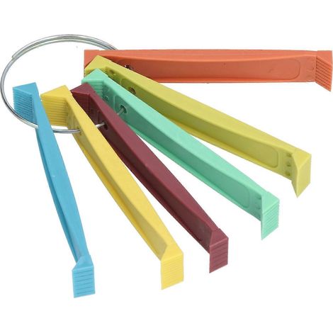 Lamellenkamm-Set ABS-Reiniger-Reinigungswerkzeug-Set für Klimaanlagenkondensator-Verdampfer FCR6