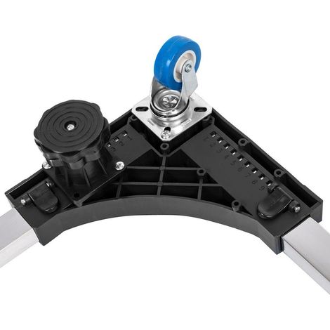 Supporto elettrodomestici mac lean MC 855 nero metallo regolabile