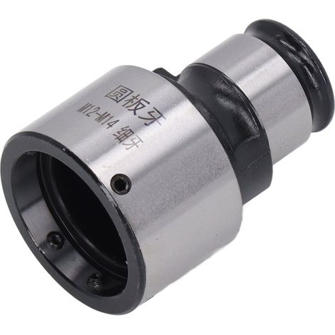 Mandrin de filetage rond en acier au carbone, diamètre extérieur 30 mm, interface anti-oxydation, pour fraiseuse, dents fines (1/5)