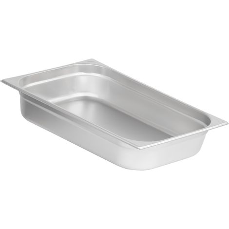 Mahlzeit Contenitore GN 1/1  Altezza 100 mm  Diverse dimensioni disponibili  acciaio inox