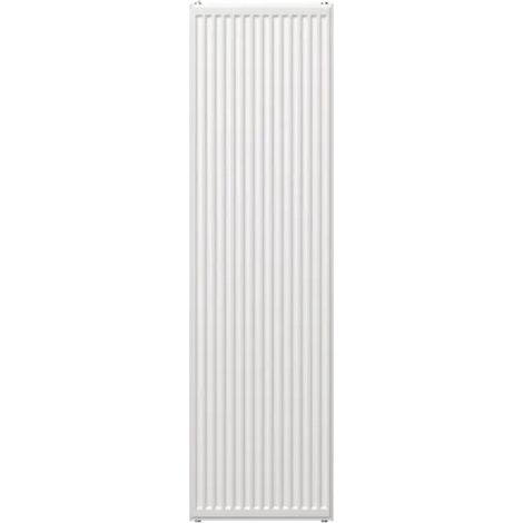 [JAMAIS UTILISE] Radiateur Acier Eau Chaude 1716W H200xL40cm ALTECH Type 22 6 Connexions Vertical Blanc - 7558410 (1/2)