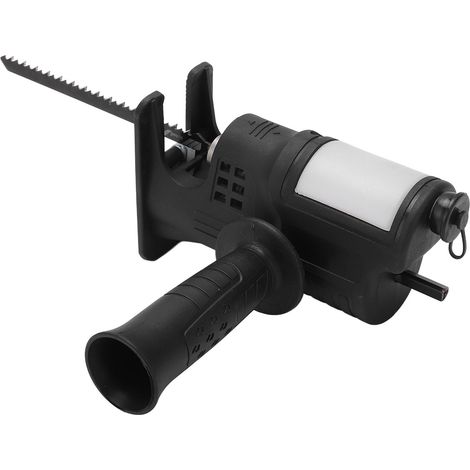 Schwarzer Adapter für elektrische Bohrmaschine zu Kettensäge, ergonomischer Adapter für elektrische Säbelsäge (1/5)