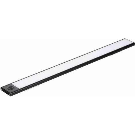 VURAHOME - Lumière blanche noire 40CM capteur de lumière capteur de corps humain intelligent ultra-mince led lumière (1/5)