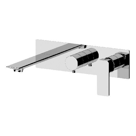 SET MISCELATORE A INCASSO A 2 VIE VASCA DOCCIA LINEA ICON- Cromo- MARIA- pezzi 1 (1/2)