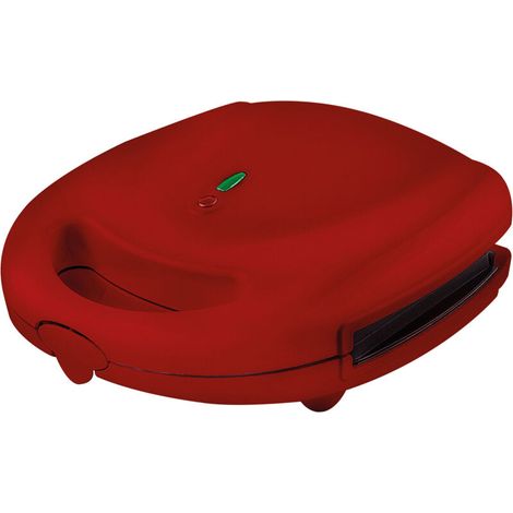 Grill machine à sandwich amovible 750w rouge küken