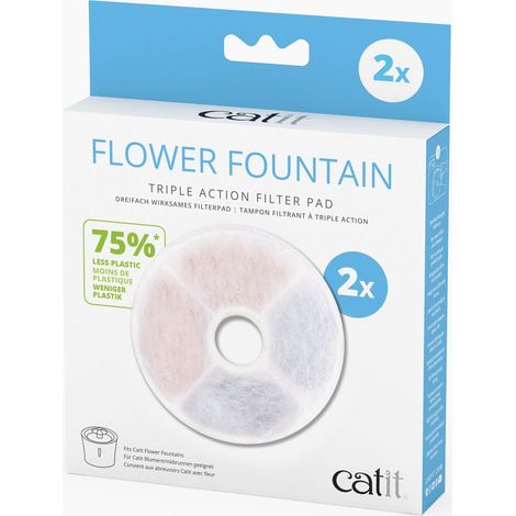 Filtro agua catit triple acción reduce olores suaviza agua