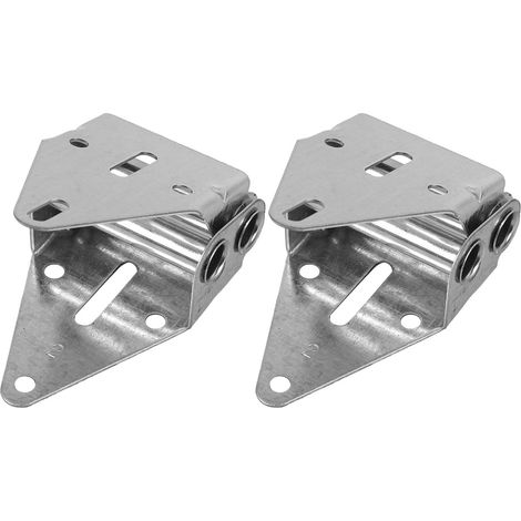 charnière de porte de Garage 2pcs en Fer Argenté, Remplacement (1/5)