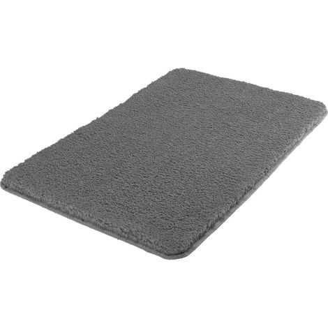 Kleine Wolke Badteppich Super Soft anthrazit, 70 x 120 cm Badteppiche & Vorleger