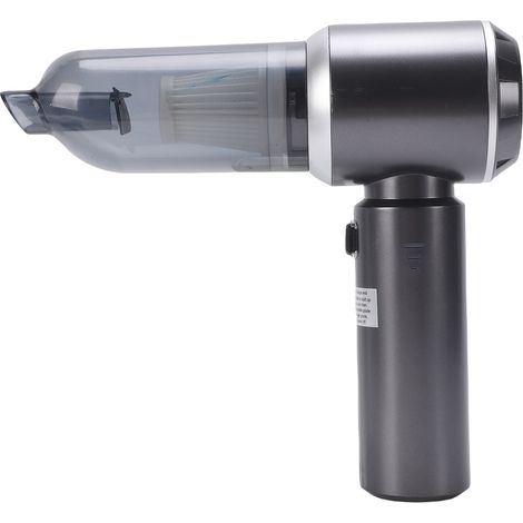Akku-Handstaubsauger, 100 W, 15.000 Pa, 3 Geschwindigkeitsstufen, wiederaufladbar, mit verschiedenen Düsen, für Auto, Zuhause, Bett und Sofa, Schwarz (1/5)