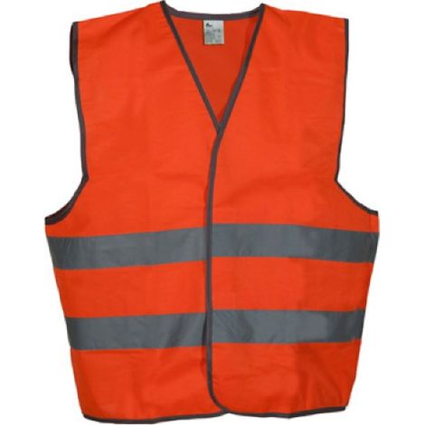 Malla - Alta Visibilidad Chaleco Soul Rebel Alto Visibilidad - Naranja Fluorescente - Uno