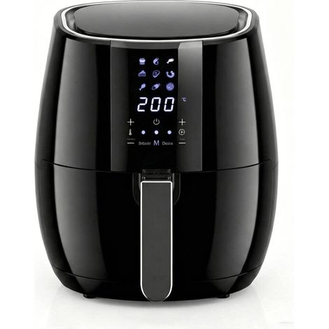 Airfryer 4,5 Liter – Kompakte Luftfritteuse mit automatischen Programmen, Spülmaschinenkompatibel