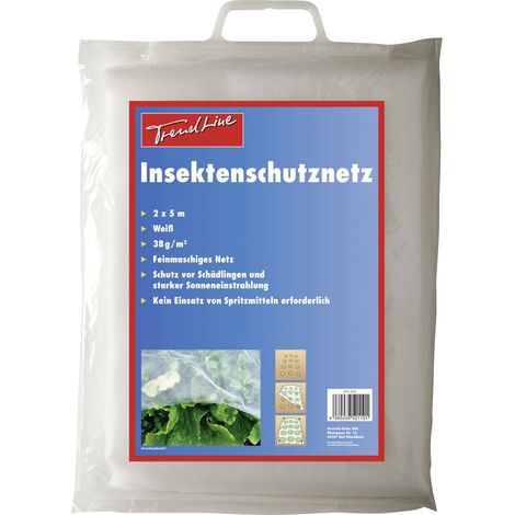TrendLine Insektenschutznetz 2 x 5 m Insektenschutzfenster (1/3)