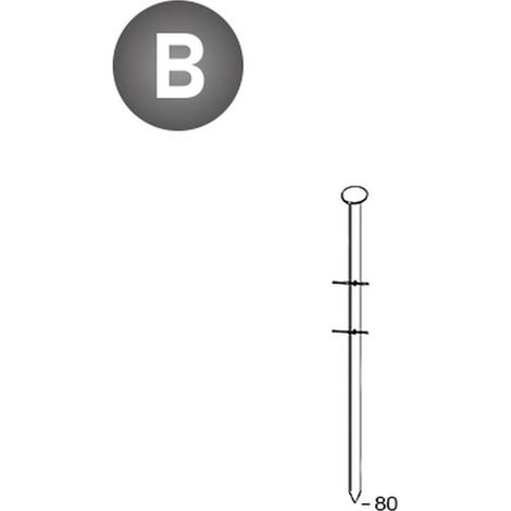 3 600 Pointes Lisses 16° (Coil) - 3.1x80 mm - D-Work (1/4)