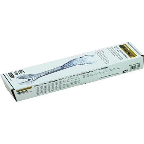 PROXXON 2223802 - Caja 11 llaves fijas planas