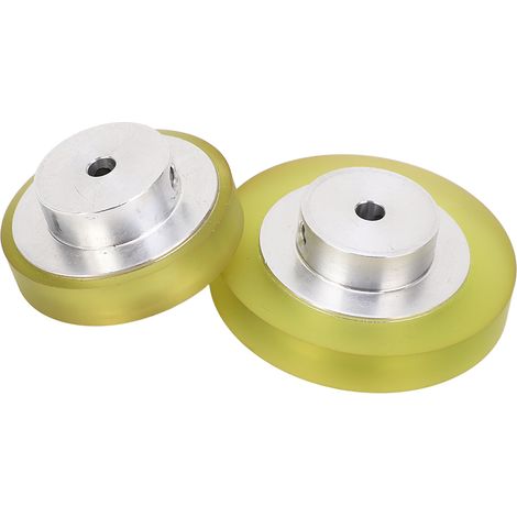 Jeu de 2 roues de compteur d'un mètre de long, compact et stable, avec encodeur et roue synchrone de diamètre 6 mm.