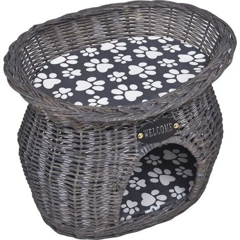 Arbre à chat/maison pour chat Willow avec coussins (1/5)
