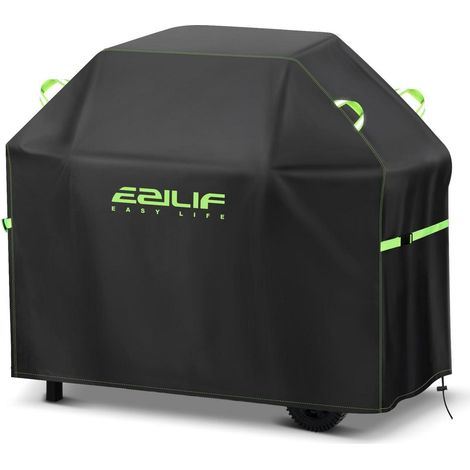 Grillabdeckung 145x60x120cm wetterfest 420D Oxford wasserdicht UV-beständig für Weber, Enders, Char Broil (1/5)