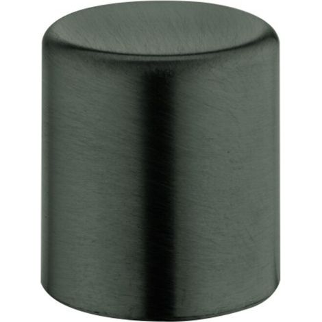 Umstellknopf 64309 hard graphite gebürstet (1/2)