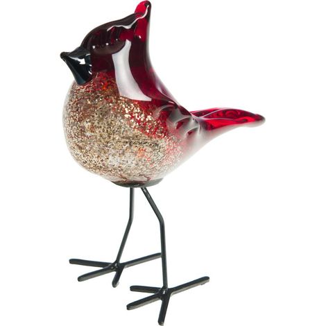 Amadeus - Oiseau crète rouge or sulfure