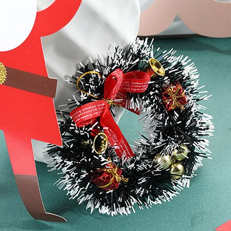 Couronne de bougies, couronne de Noël, couronne de sapin de Noël, guirlande de bougies (1/5)