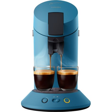 Senseo CSA210/00 Original Plus Kaffeepadmaschine Taubenblau