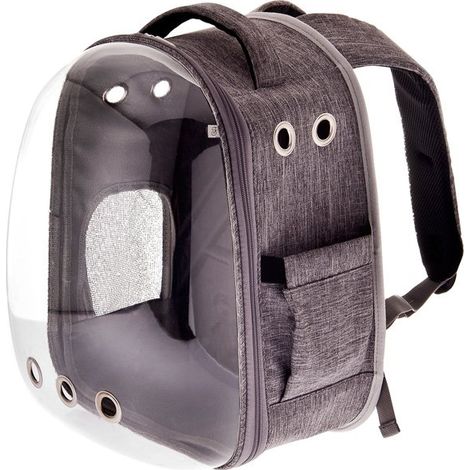 Zaino trasportino con finestra modello Supreme Eva per cani e gatti