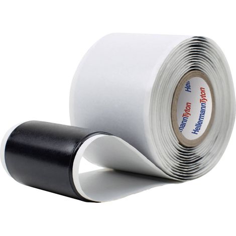 HellermannTyton HTAPE-POWER 660 Ruban adhésif noir 3 m x 51 mm