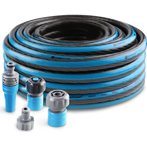 Kit manguera jardín ats antitorsión akhuo 5/8" 25m (1/2)