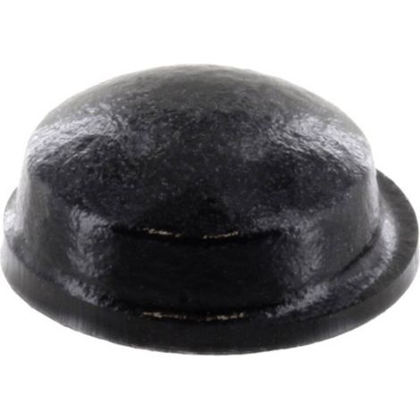 Pied d'appareil anti-dérapant, autocollant, rond noir (Ø x H) 11.1 mm x 5.1 mm 1 pc(s) (1/2)