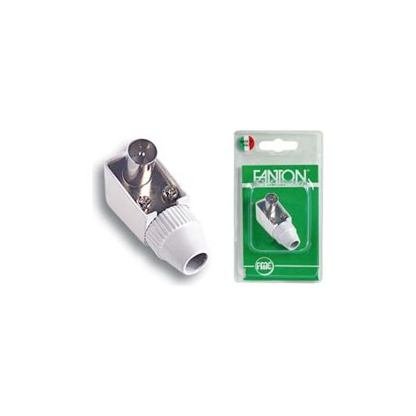 SPINA A PIPA TV USCITA 90  ° IN BLISTER- - mm.95 37040 - 2 blister FANTON
