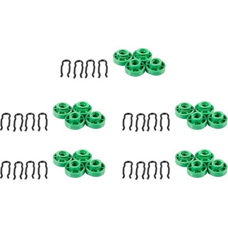 20 X Set Rouleau de Guidage Du Régulateur de Vitre Électrique Avant pour 9-5 9-3 900 (1/2)