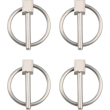 Lot de 4 épingles à nourrice en acier inoxydable de 3 mm (1/5)