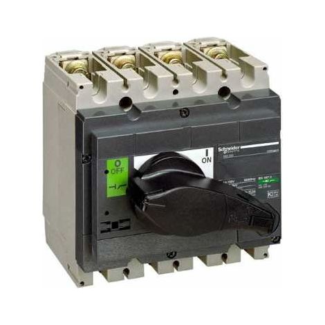 Interruttore/Sezionatore 250 Fisso Ant 4P Manopola Nera ( SCHNEIDER cod. 31107 )