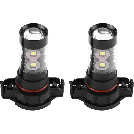 Lot H16 12V-24V 50W LED puissant antibrouillard feux de jour ampoules voiture (1/5)