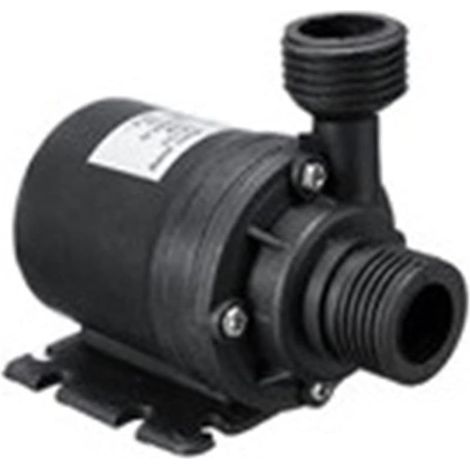 Selbstansaugende Membranwasserpumpe 800 l/h, 5 m, 12 V, bürstenloser Solarmotor, Wasserumwälzpumpe, 1 Stück (1/4)