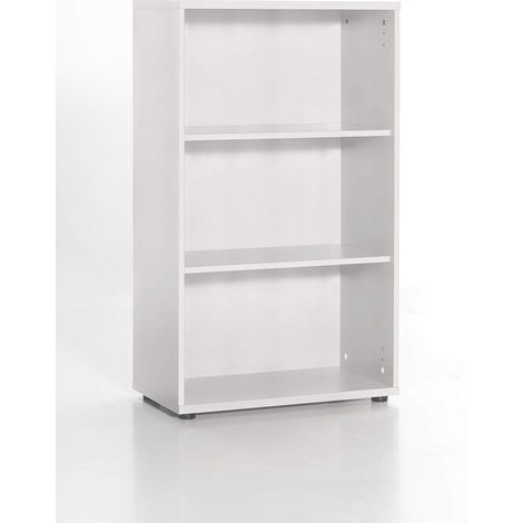 Étagère sur pied avec 2 niveaux (1/2)