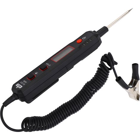 MAYILON HT86A Kfz-Stromkreistester 2–100 V DC, bidirektionaler digitaler LED-Teststift, Hochleistungs-Spannungsprüfer für Fahrzeuge (1/5)