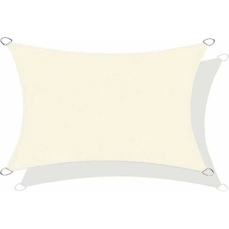 Vela De Sombra Impermeable Rectangular, Pérgola Anti UV Refugio para Autos para Patio Al Aire Libre, Jardín, Invernadero, Terraza Y Tela De Sombra para Acampar,34m (1/5)