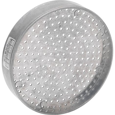 Porte-vis rond en alliage de zinc, 217 emplacements en V, plateau de rangement pour vis et boulons, idéal chantier (1/5)