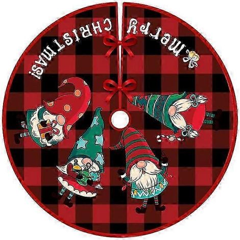 Robe de sapin de Noël, tablier de sapin de Noël, décoration de bas de sapin de Noël, robe de sapin de Noël, décoration de Noël (1/4)