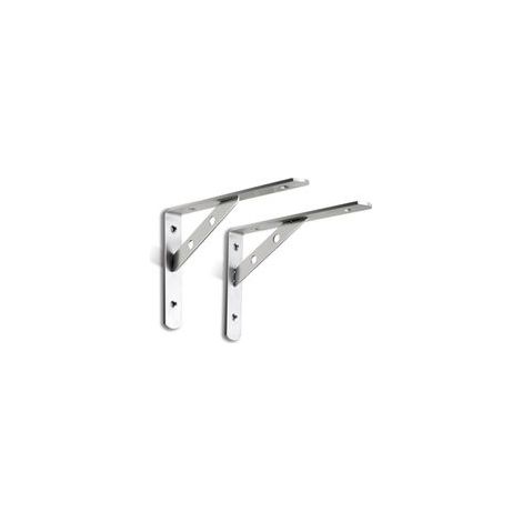 Supports D’Étagère Flottant, Equerre Etagere Murale Triangulaires De 90 Degrés En Acier Inoxydable,, 2 Pcs 15cm