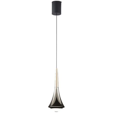 royaluxe-Lustre de chevet de chambre à coucher, moderne et simple, relevable, gradation tricolore, noir perle,AAFGVC (1/5)