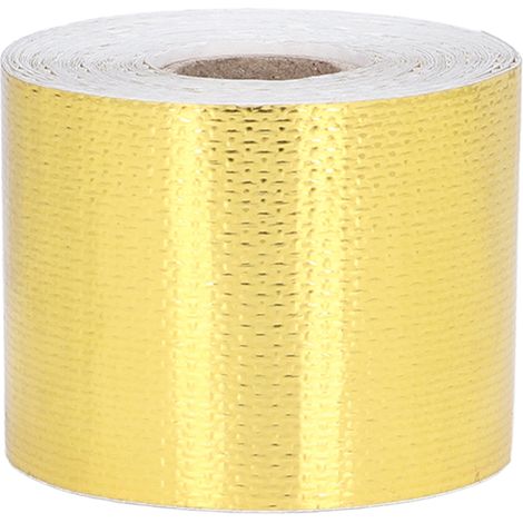 Ruban adhésif aluminium haute température pour échappement voiture - 5 cm x 10 m (1/5)
