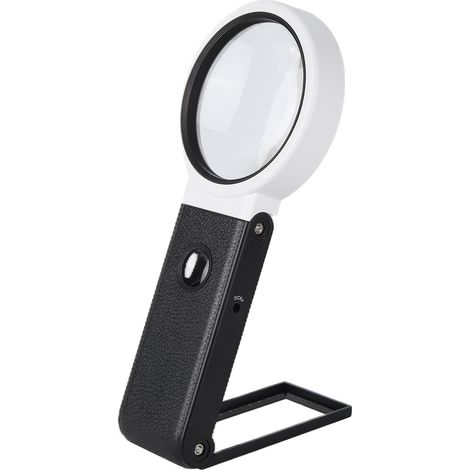Loupe LED pliable en ABS avec lentille HD pour l'observation et la réparation de composants électroniques TH-7018B (1/5)