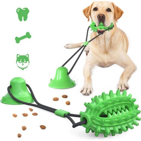 Dog Chew Toys, Suction Cup Dog Toy, Multifunction Pet Molar, Teeth Cleaning with Dental Care Function for Dog (1/5)