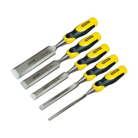 Stanley Stechbeitel Dynagrip, Set 5-tlg., 6, 12, 18, 25, 32 mm