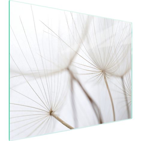 TAGLIERE IN VETRO 52x40 FIORE (1/5)