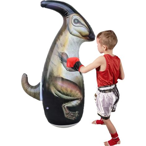de frappe dinosaure gonflable Sac de frappe pour enfant Sac (1/5)