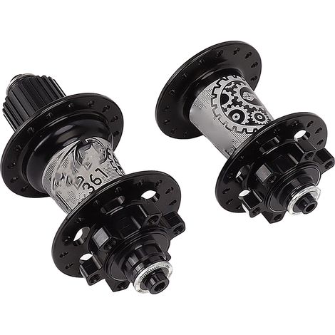 6-Backen-Nabe aus Aluminiumlegierung für Mountainbikes, 6-Lager, 32-Loch, 72-fach, 8-13-fach, schwarzes Lager (1/4)