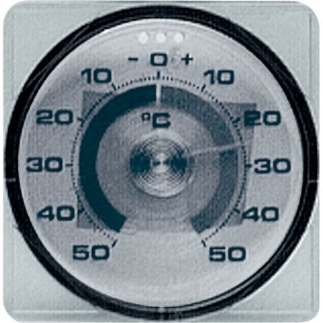 Fensterthermometer Messber.-50 b.50GradC T.17mm Ku. (1/2)